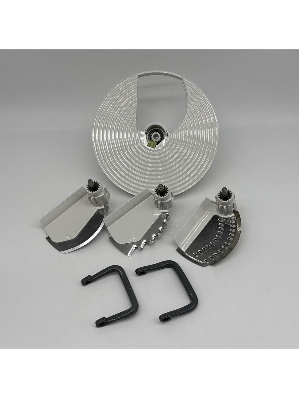 Braun 4259 Multipractic Food Processor Disc Blade Insert Holder And Blades